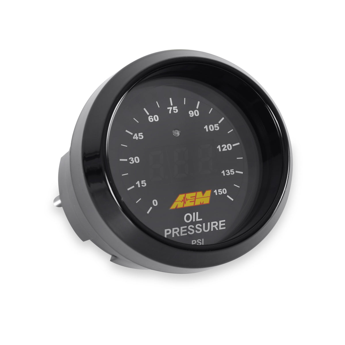 AEM Classic Digital 150 PSI OIL Pressure Gauge Kit 30-4407