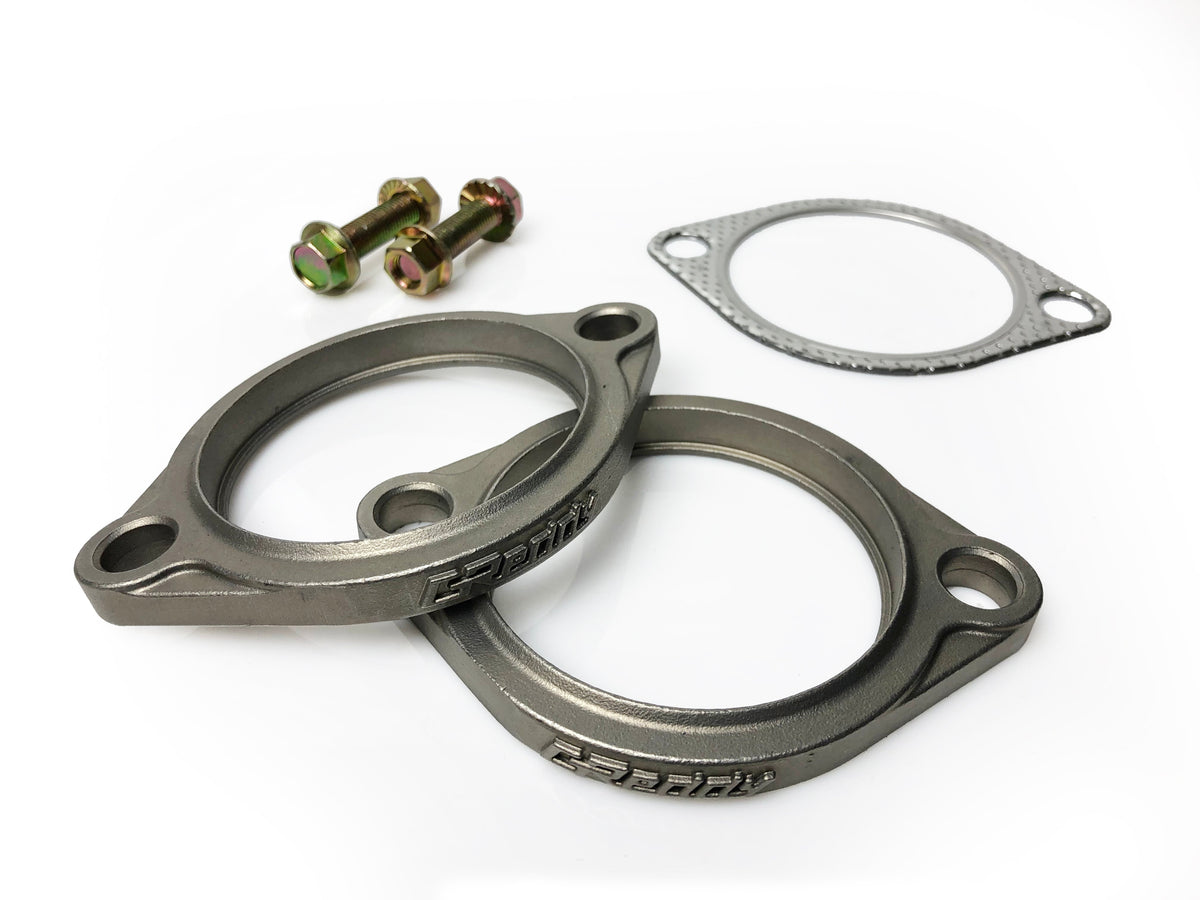 Cast Stainless 2.5" 2-Bolt Exhaust Flange Set