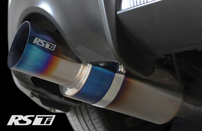 RS-TI Universal Round Muffler 2.5" - 105mm Tip