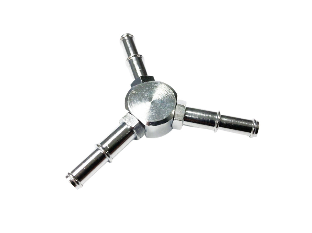 Replacement Metal 5mm-6mm Vacuum Three Way Fitting