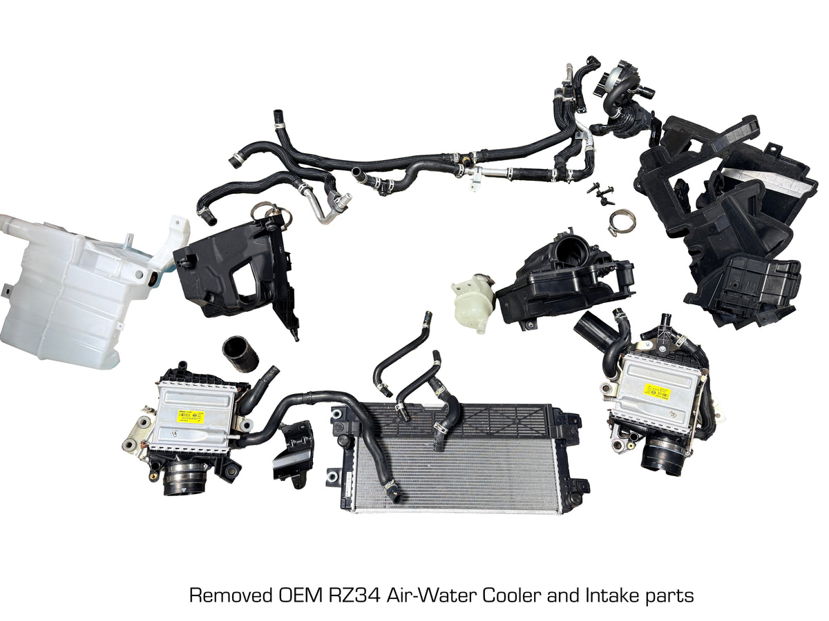 GREDDY INTERCOOLER KIT NISSAN Z  RZ34 AIR TO AIR TYPE-29 - (12020227 12020228)