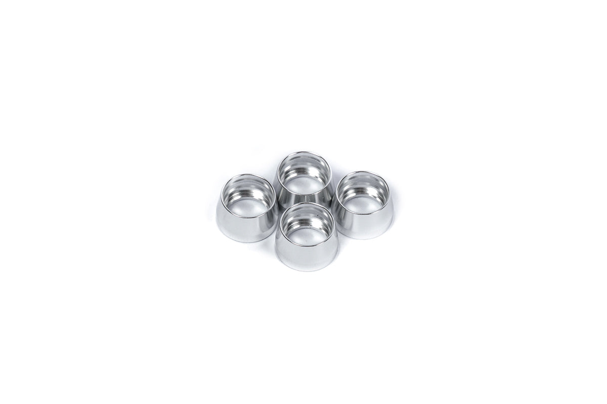 Radium Engineering Replacement Ferrules, 6AN PTFE Hose Ends, Pack of 4