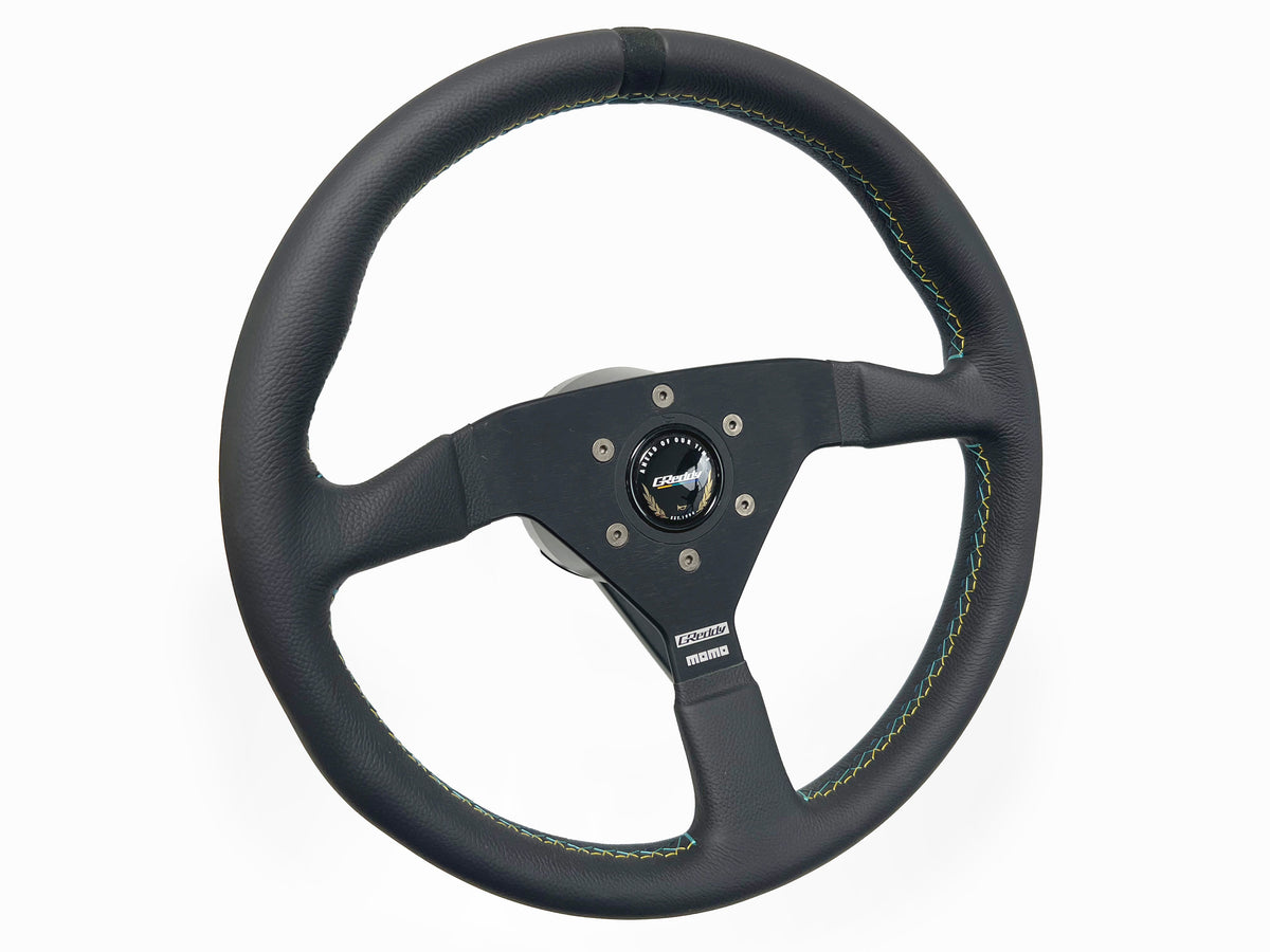 GReddy Titanium Steering Wheel Bolt Set - Raw Titanium