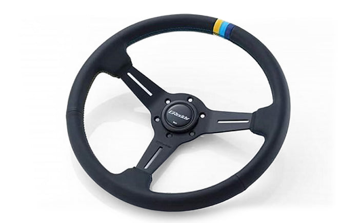 GReddy Sport Steering Wheel - 3 Stripe Medium Dish