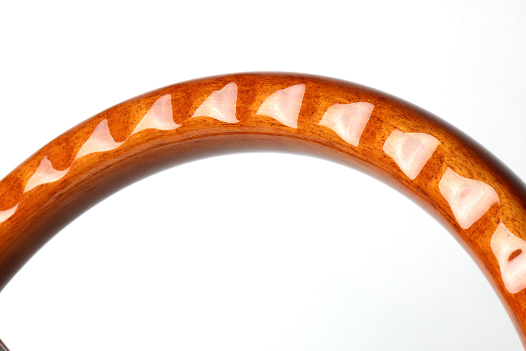 GReddy Wood Steering Wheel - Light