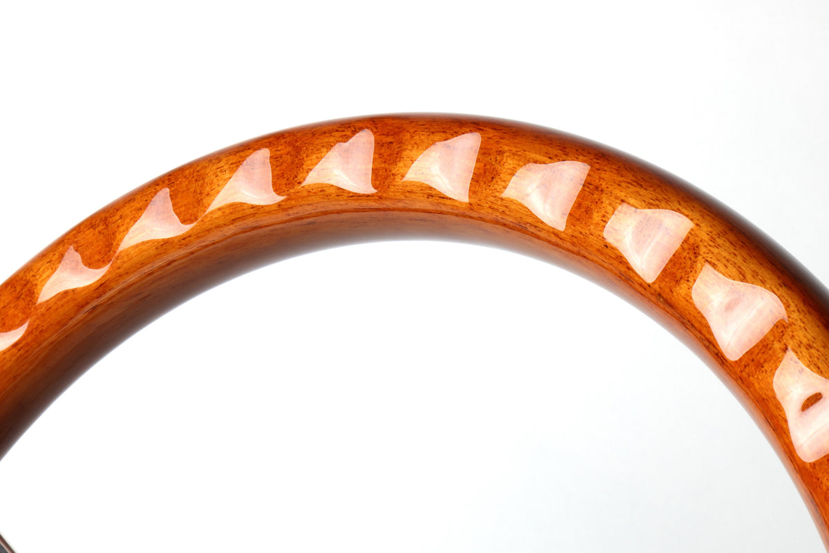 GReddy Wood Steering Wheel - Light
