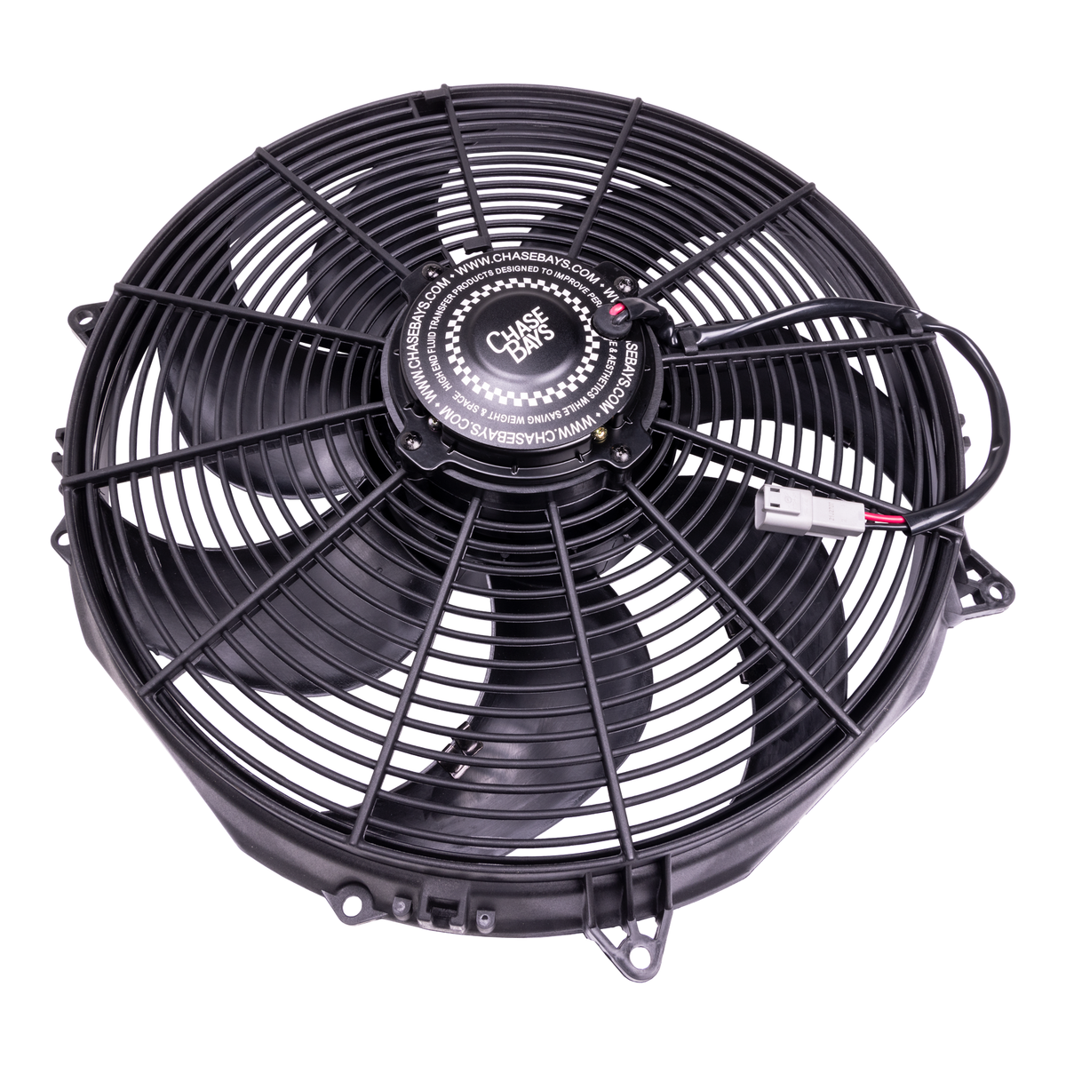 Chase Bays 16" Ultra High Flow Electric Fan - 2,200 CFM