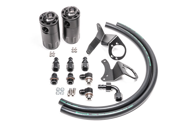 Radium Engineering Dual Catch Can Kit, 11-14 Mustang GT