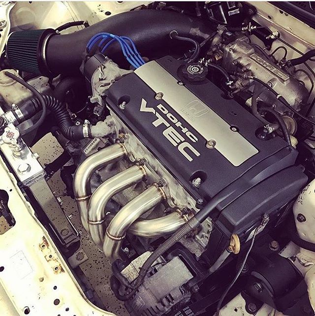 88-91 Civic/CRX Conversion Mount Kit H/F-Series Manual