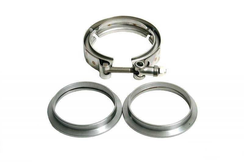 Full-Race 304 Stainless Steel 3" V-Band Flange Kit