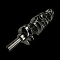 BC5308-90 - Toyota 2JZGTE/GE Crank w/Honda Journal - EN40 Billet - 90mm Stroke w/Honda Journal