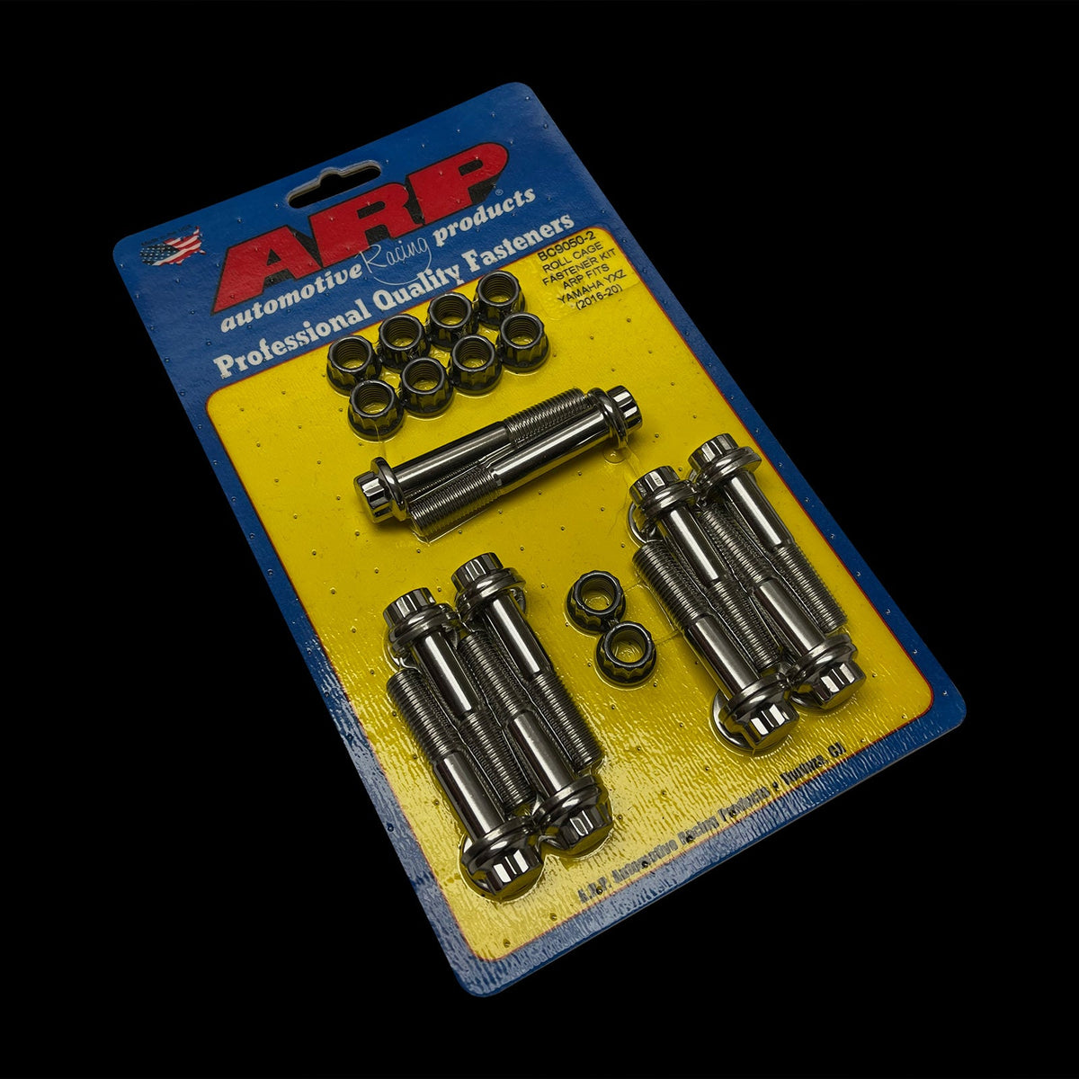 BC9050-2 - ARP Yamaha YXZ (16-up) Roll Cage Fastener Kit - 2 Seat