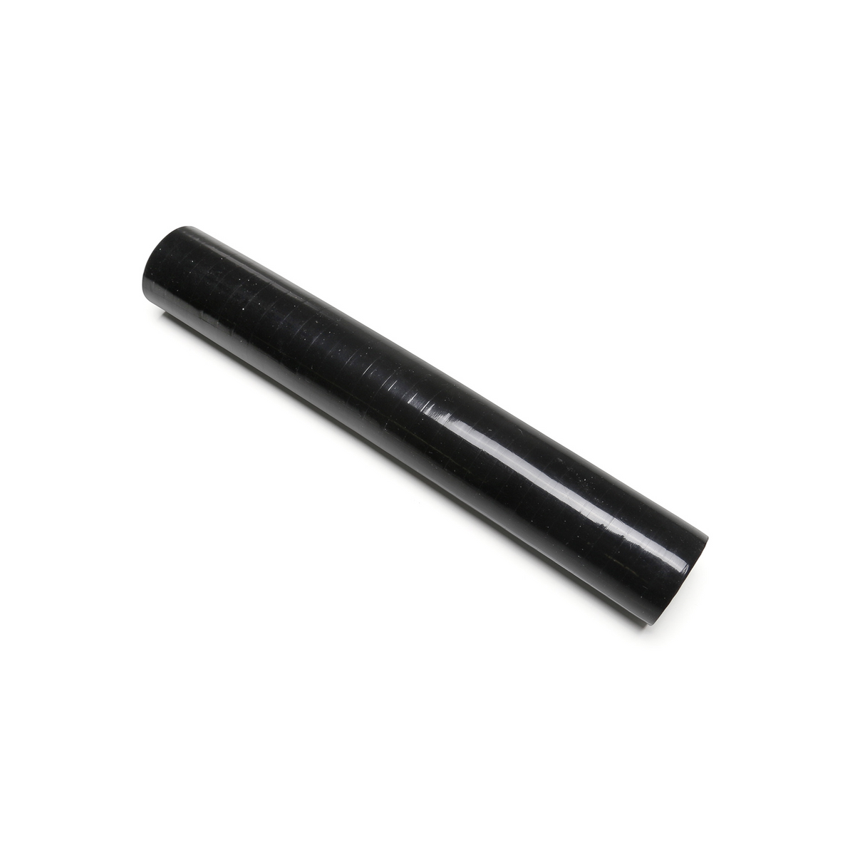 Black 1.38" Silicone Hose - 1 Foot Straight