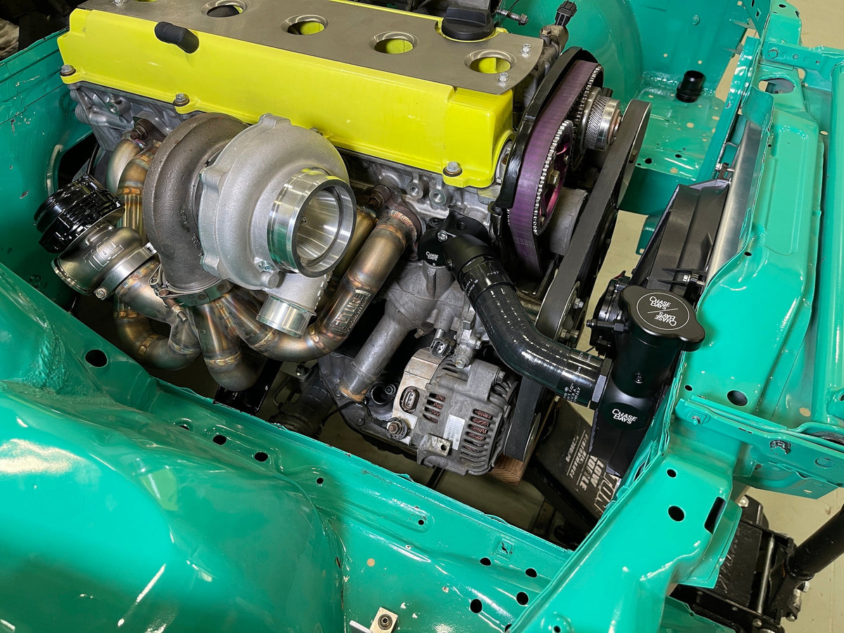 Chase Bays Compact Upper Water Neck - Toyota 1JZ-GTE | 2JZ-GTE
