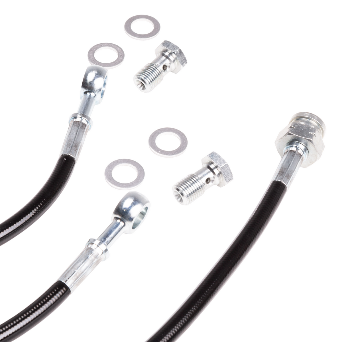 Chase Bays Caliper Brake Lines - 89-94 Nissan 240sx S13