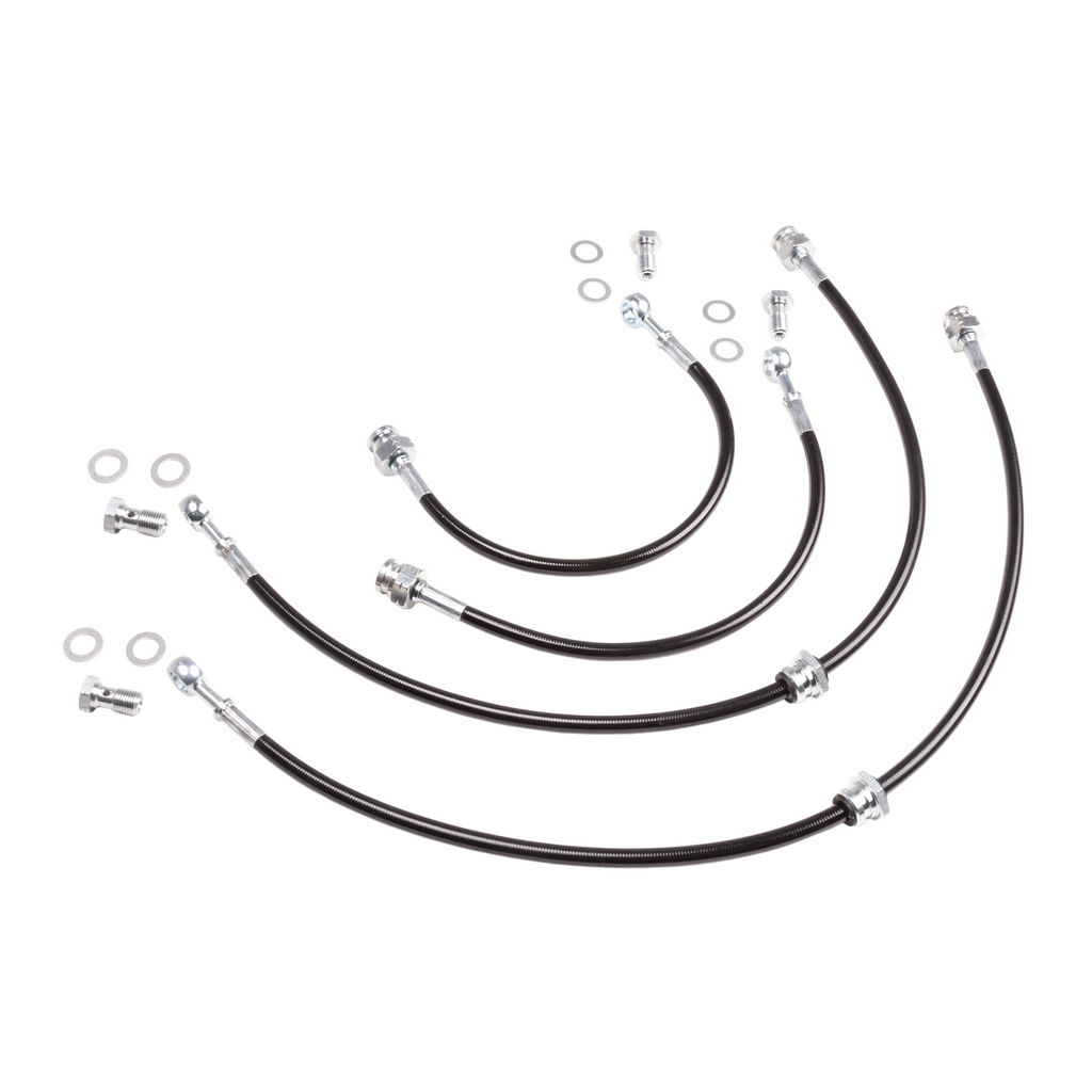 Chase Bays Caliper Brake Lines - 89-94 Nissan 240sx S13