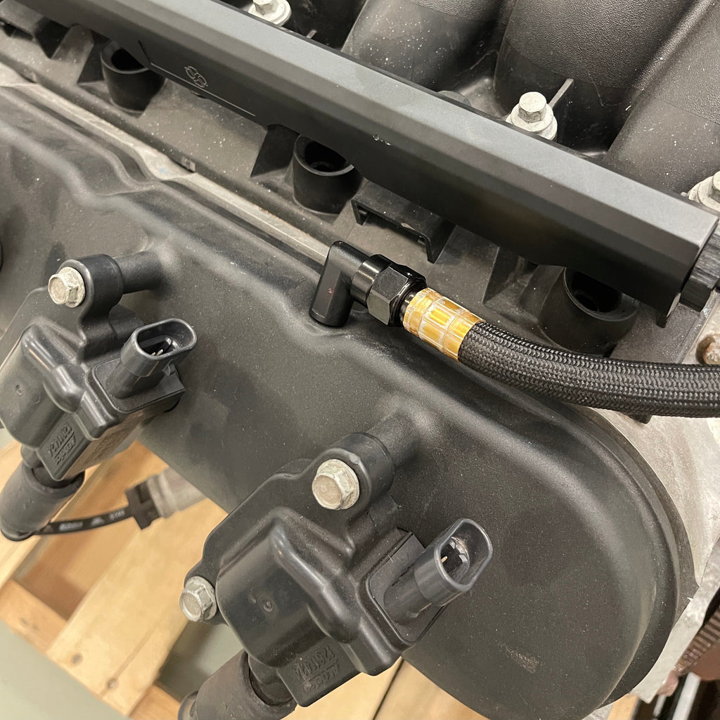 Chase Bays 6AN Oil Catch Can Kit - GM LS3 / LS7 / L99