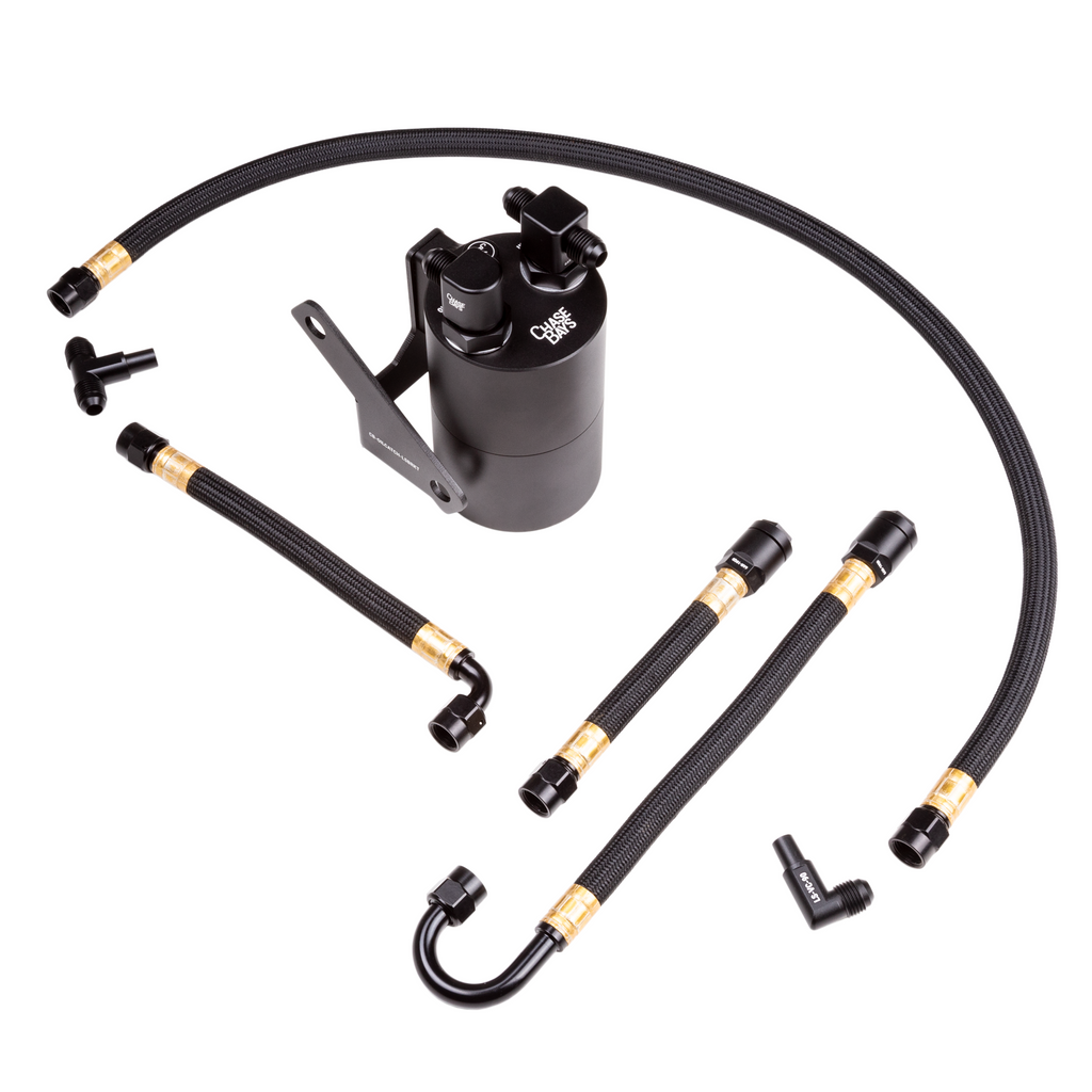 Chase Bays 6AN Oil Catch Can Kit - GM LS3 / LS7 / L99