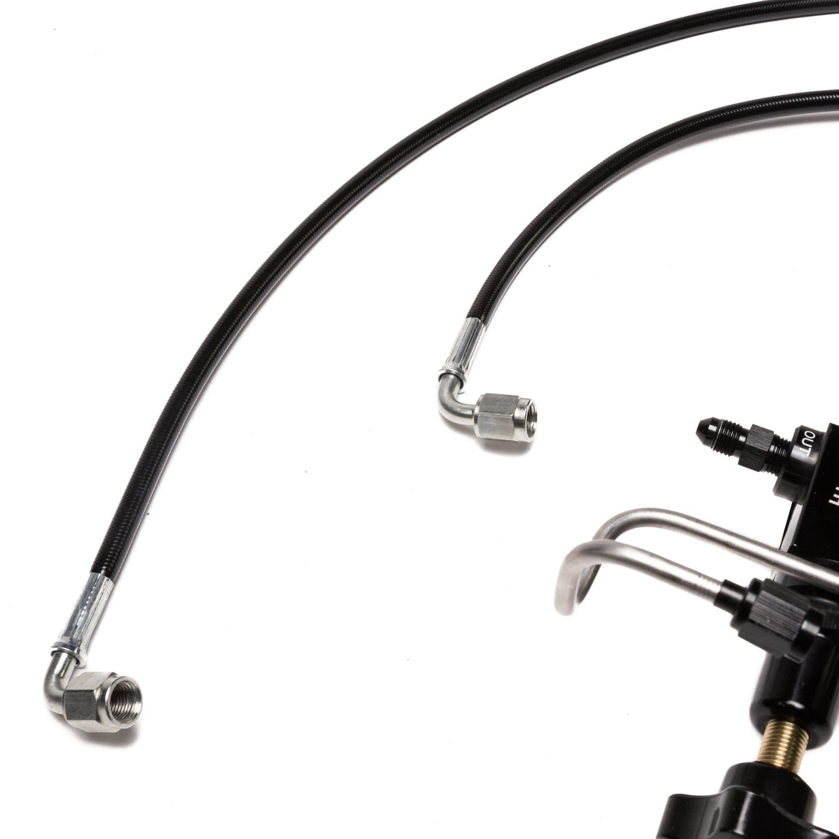 Chase Bays Brake Line Relocation for BMW E30 with Single Piston Brake Booster Delete