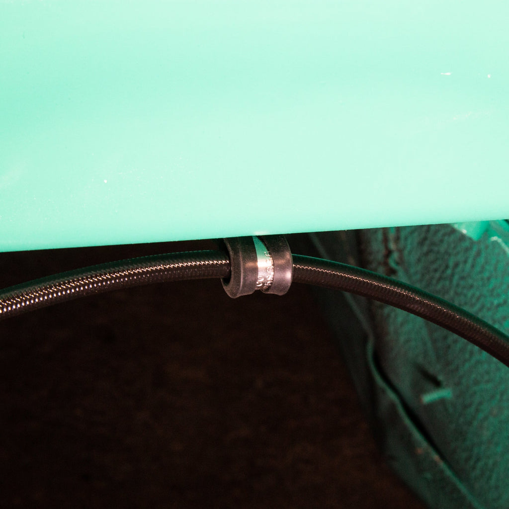 Chase Bays Brake Line Relocation for BMW E30 with Single Piston Brake Booster Delete