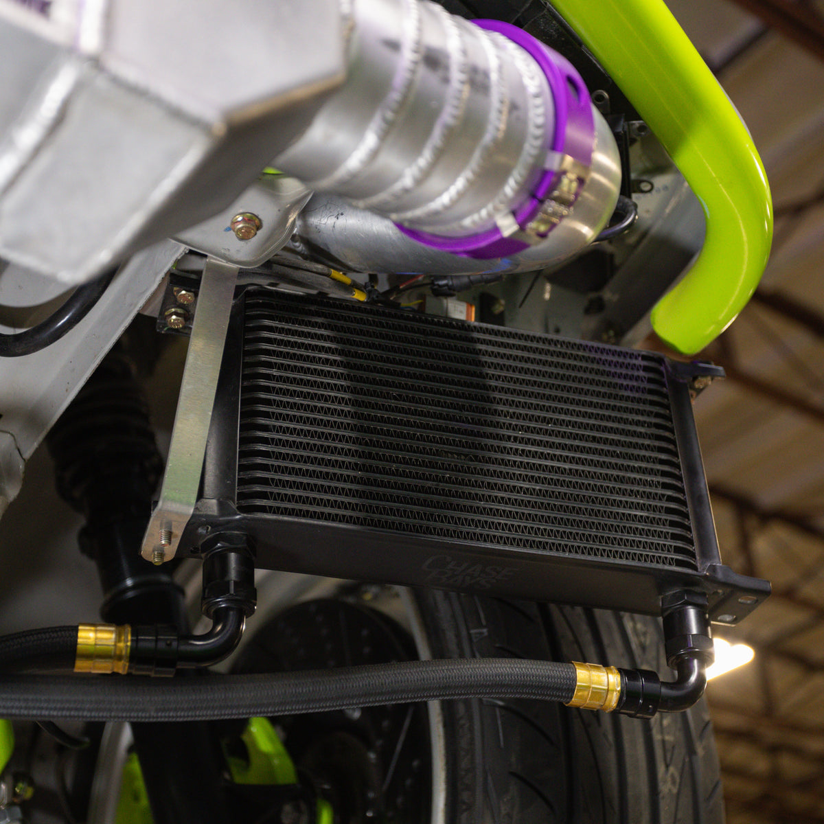 Chase Bays 10AN Oil Cooler Kit Builder - STEP 3 Oil Cooler & Adapter