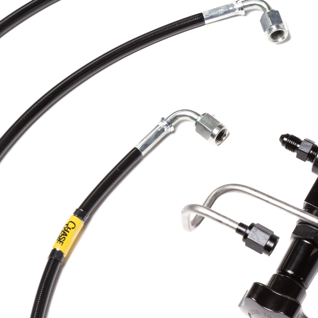 Chase Bays Brake Line Relocation for 94-01 Integra | 92-00 Civic with Single Piston Brake Booster Delete