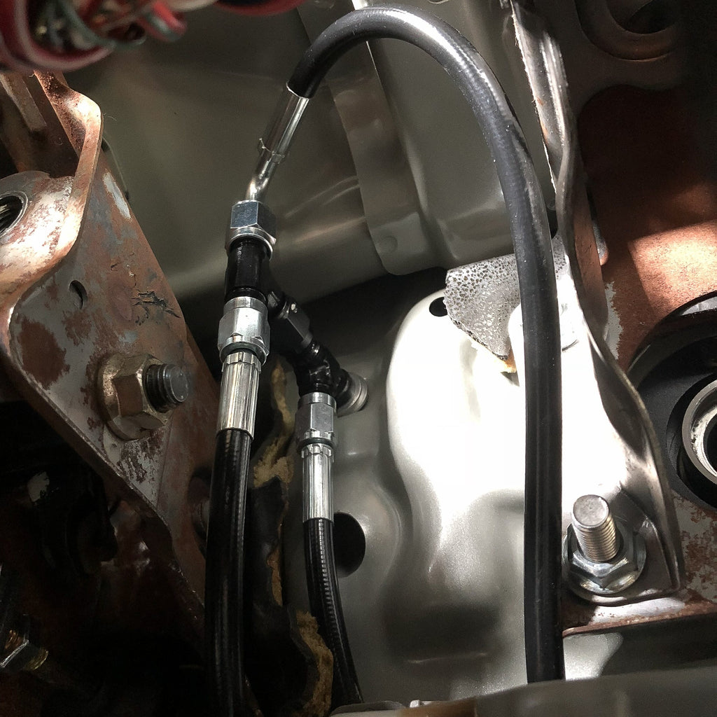 Chase Bays inInterior Brake Line Relocation for 94-01 Integra | 92-00 Civic with Single Piston Brake Booster Delete