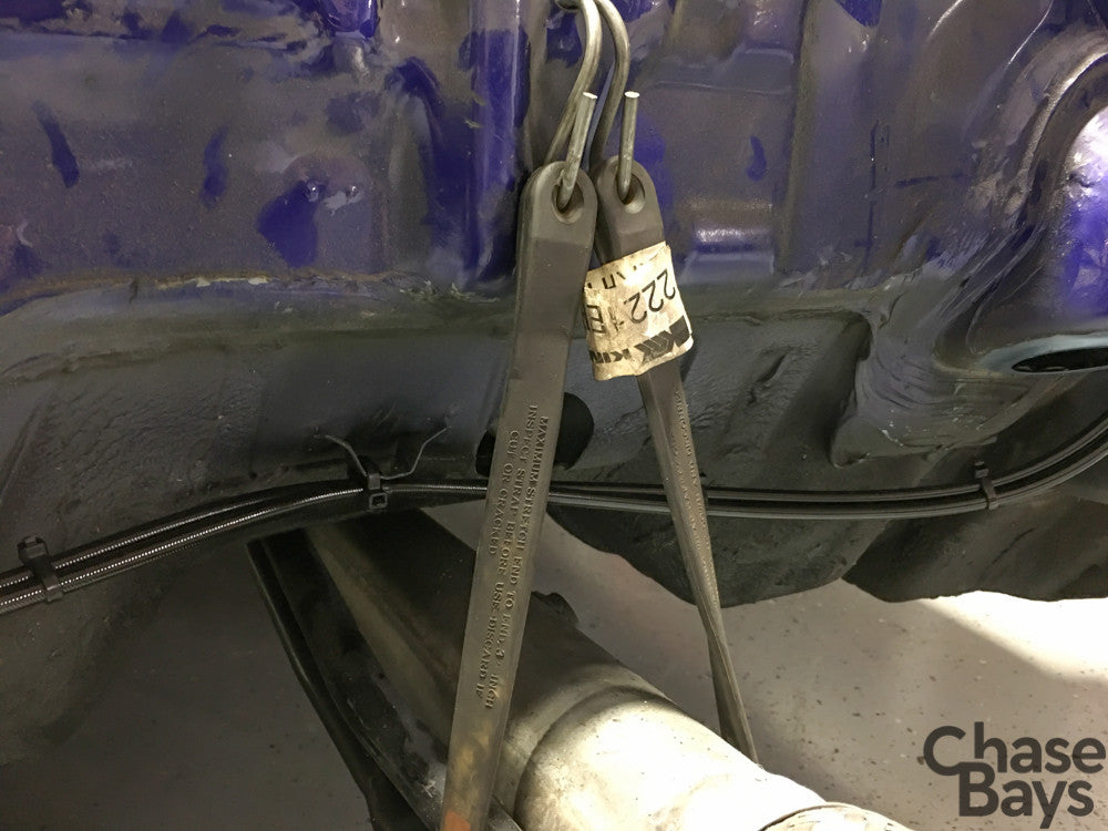 Chase Bays Brake Line Relocation for 88-91 Civic / CRX and 90-93 Integra with Single Piston Brake Booster Delete