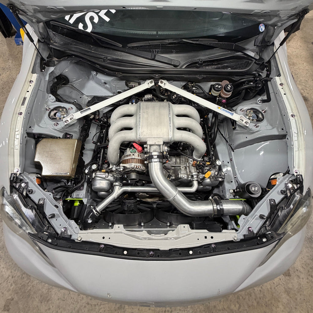 Chase Bays Dual Pass Oil Cooler Kit for EZ30 / EZ36 into 86 / BRZ [ZN6]