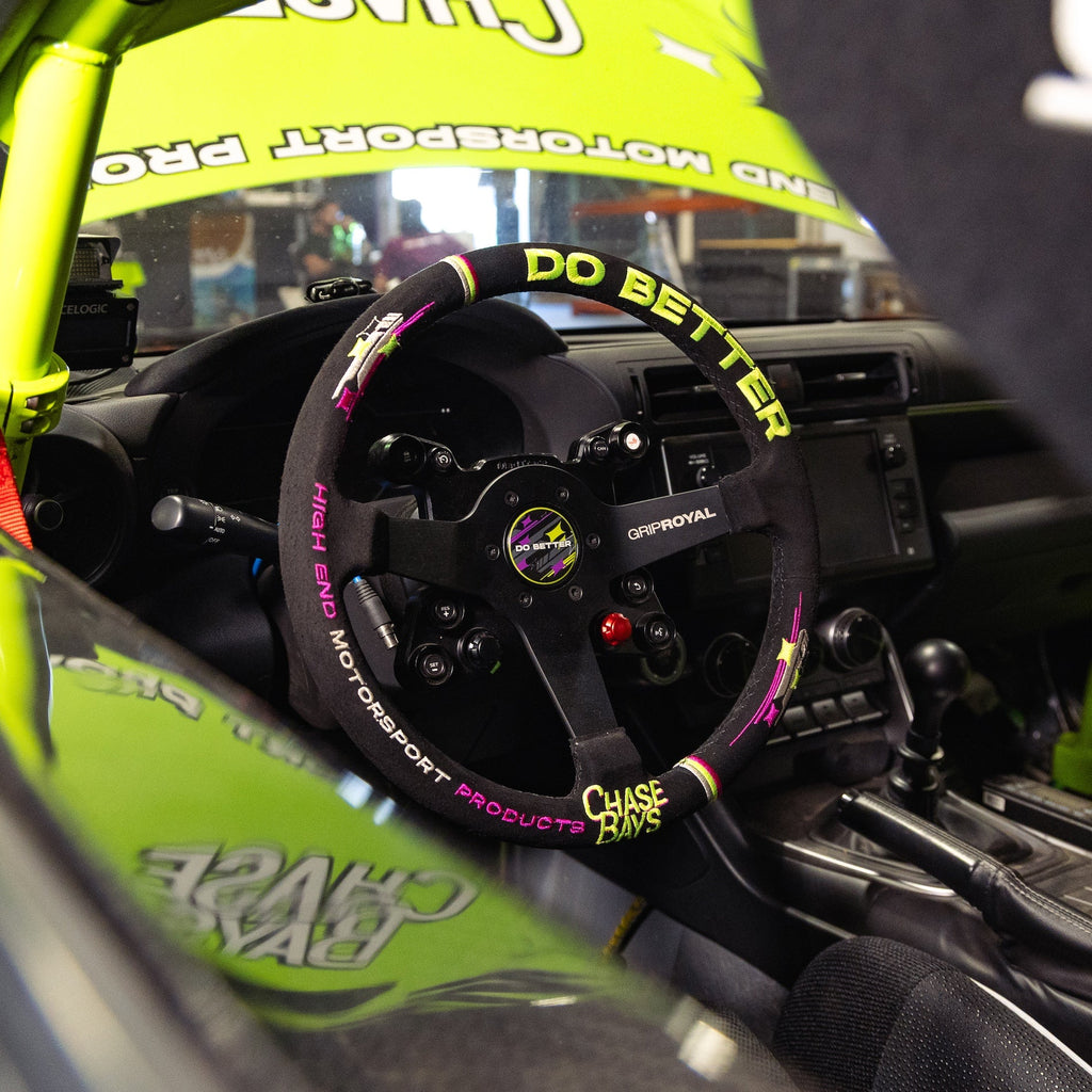 Chase Bays x Grip Royal Steering Wheel