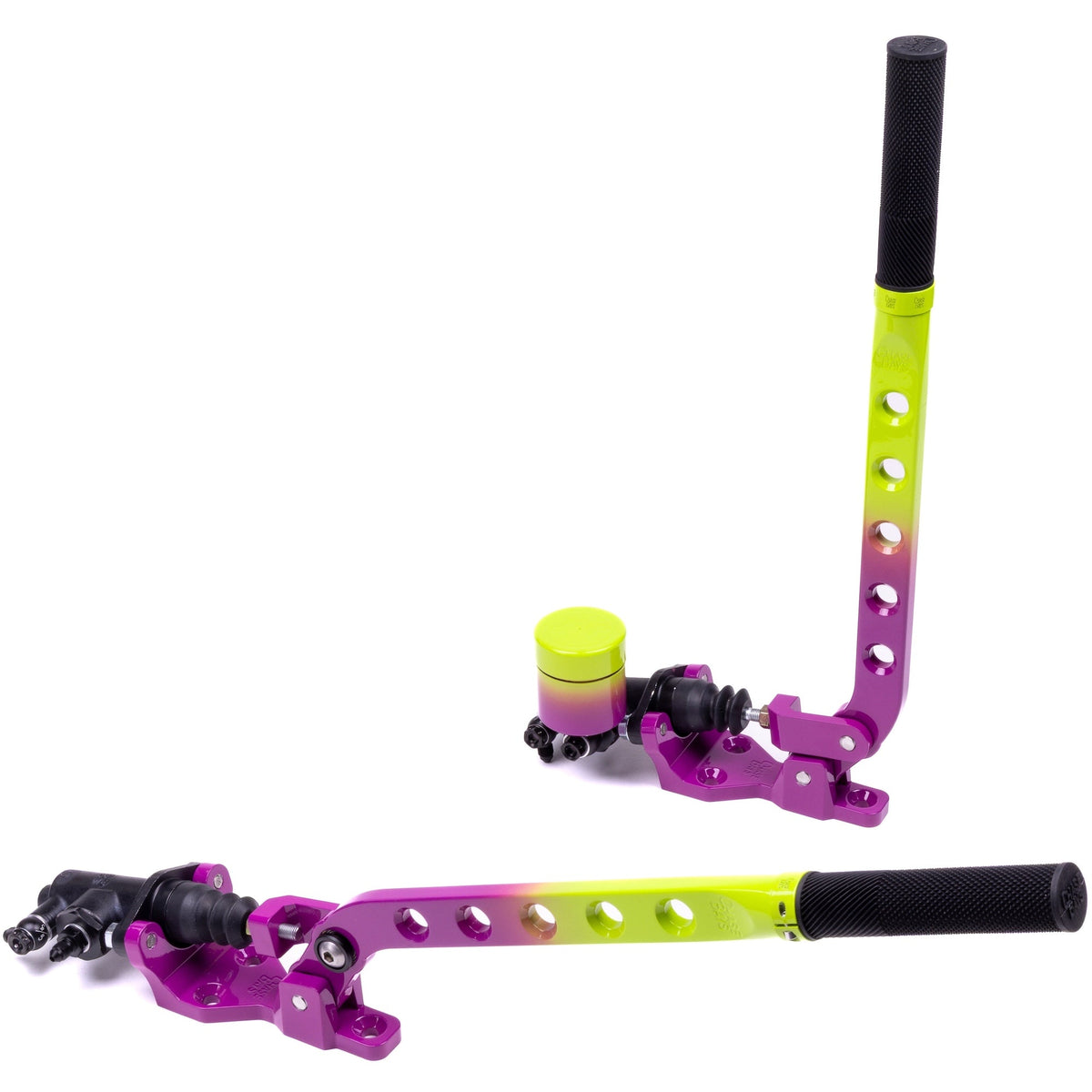 Chase Bays Hydro Handbrake Acid Green & Purple