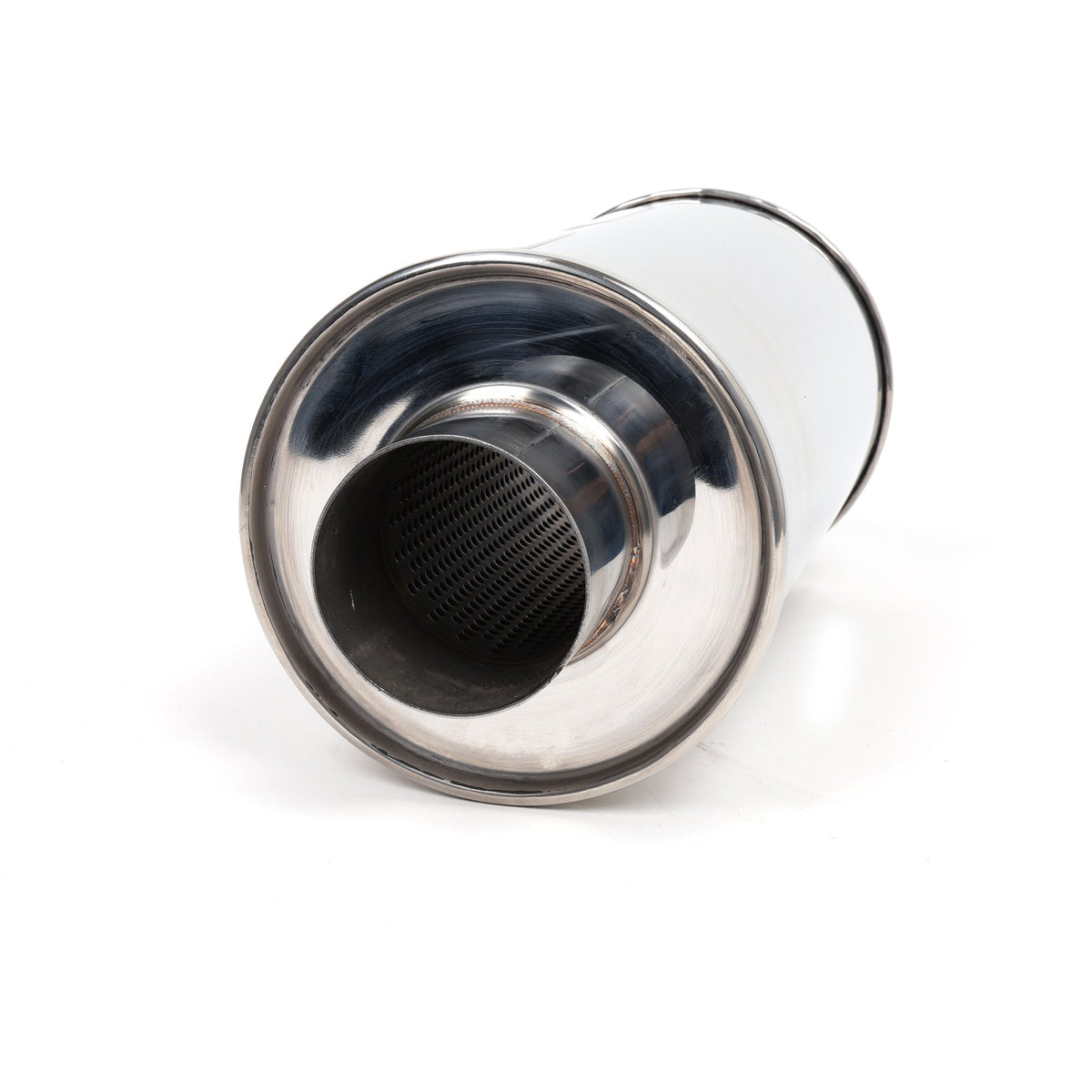 DC Sports Universal Round Muffler 3" Inlet / 3" Outlet
