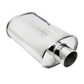 DC Sports Universal Oval Muffler 3" Inlet / 3" Outlet