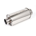 DC Sports Universal Round Muffler 3" Inlet / 4" Outlet