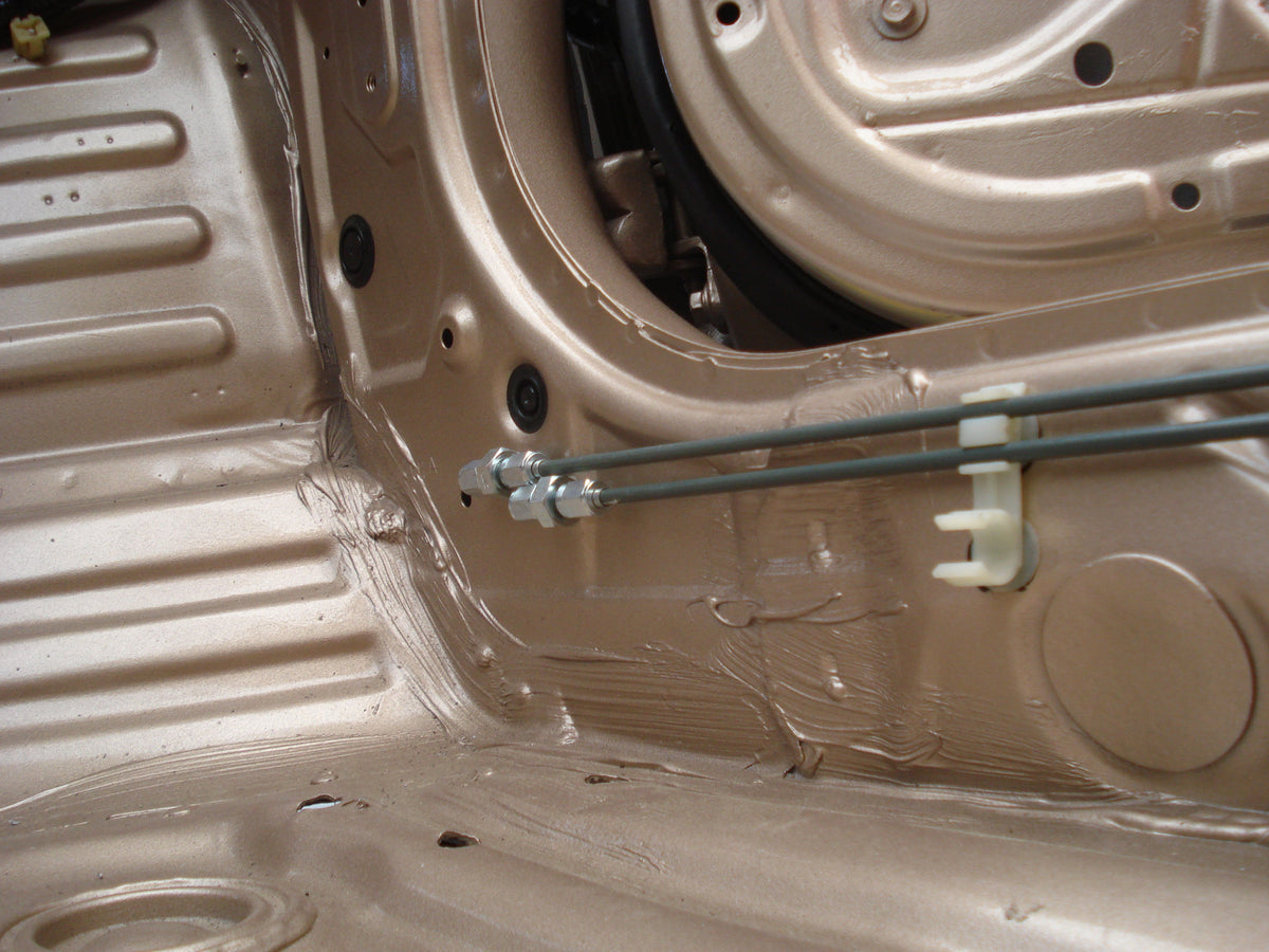 Chase Bays Brake Line Relocation - 88-91 Civic / CRX and 90-93 Integra with OEMC