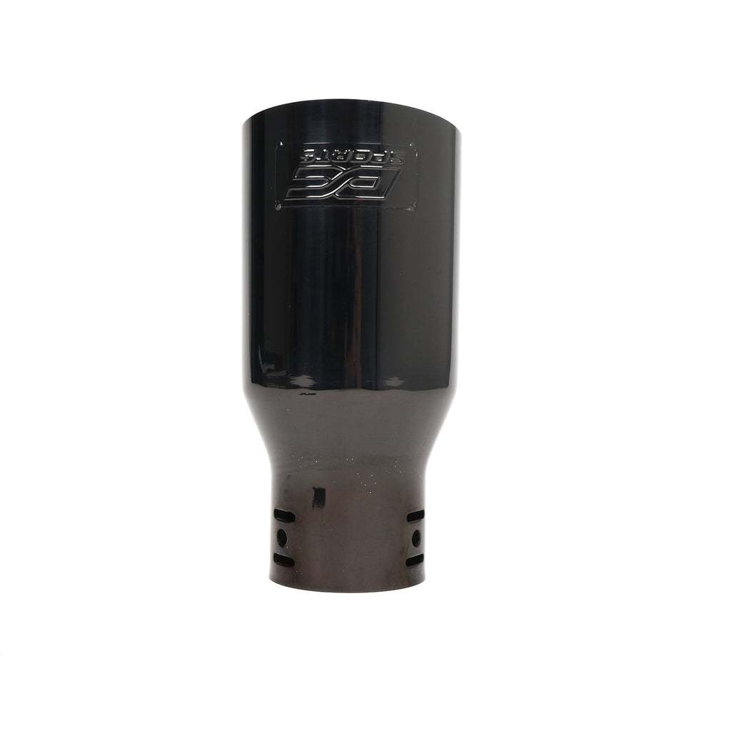 DC Sport Black Polished Bolt On Exhaust Tip 2.5"/3.5"