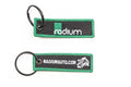 Radium Engineering Flight Tag Keychain