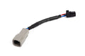 Haltech CAN Adaptor Cable DTM-4 Female Receptacle/Socket to 8 pin Black Tyco