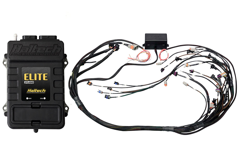 Elite 2500 + GM GEN IV LSx (LS2/LS3 etc) non DBW Terminated Harness Kit (EV1)