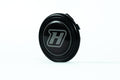 Grip Royal Horn Button Grey on Black "H"