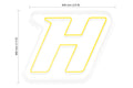 Haltech Neon Sign 600mm x 460mm - US Plug