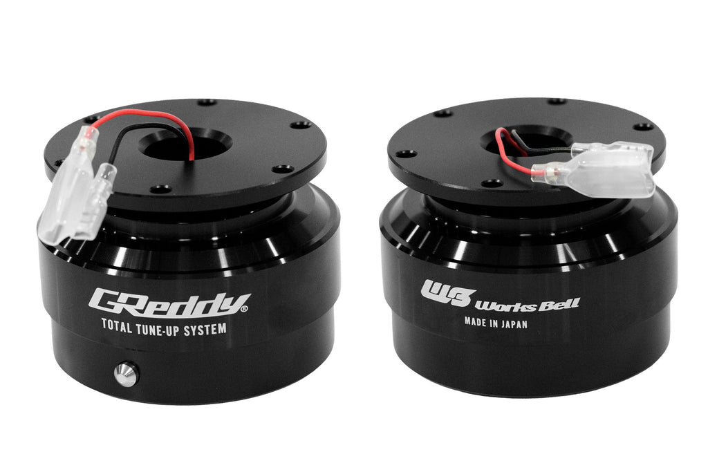 GReddy Rapfix II Steering Wheel Quick Release Hub - Black