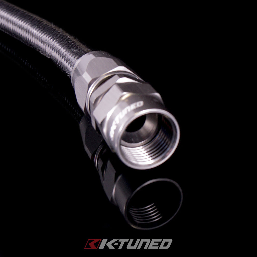 High Pressure PTFE Black Braided AN Hose (Sold by the foot)