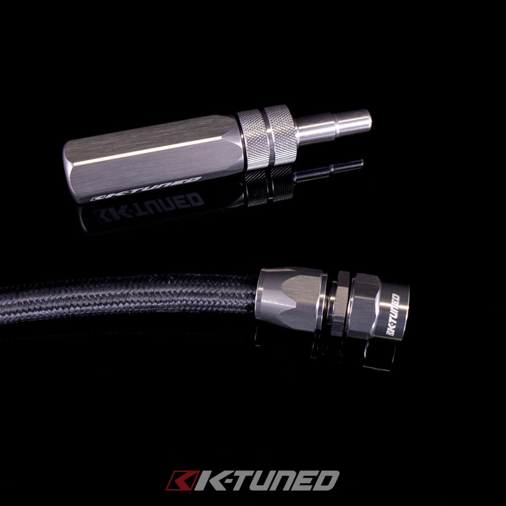 High Pressure PTFE Black Braided AN Hose (Sold by the foot)