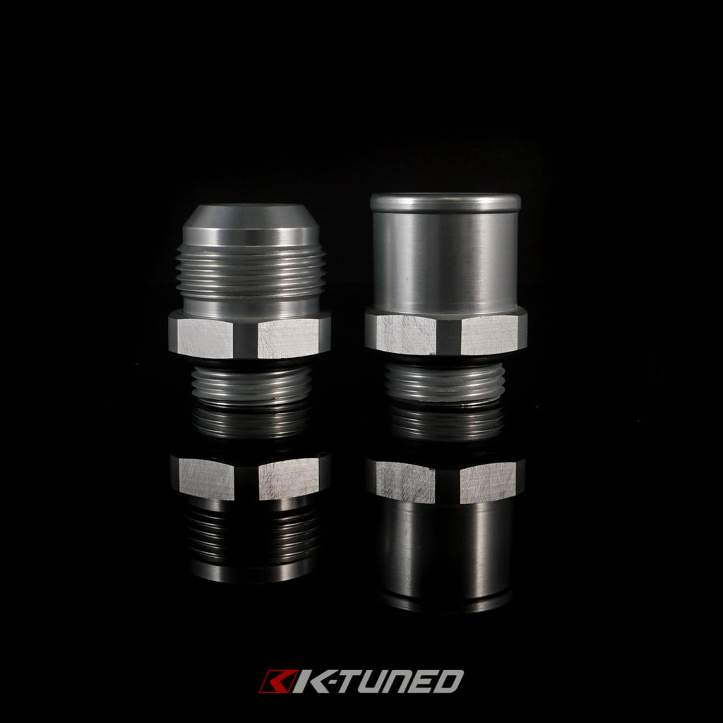 Silver AN to ORB (O-Ring) Fitting