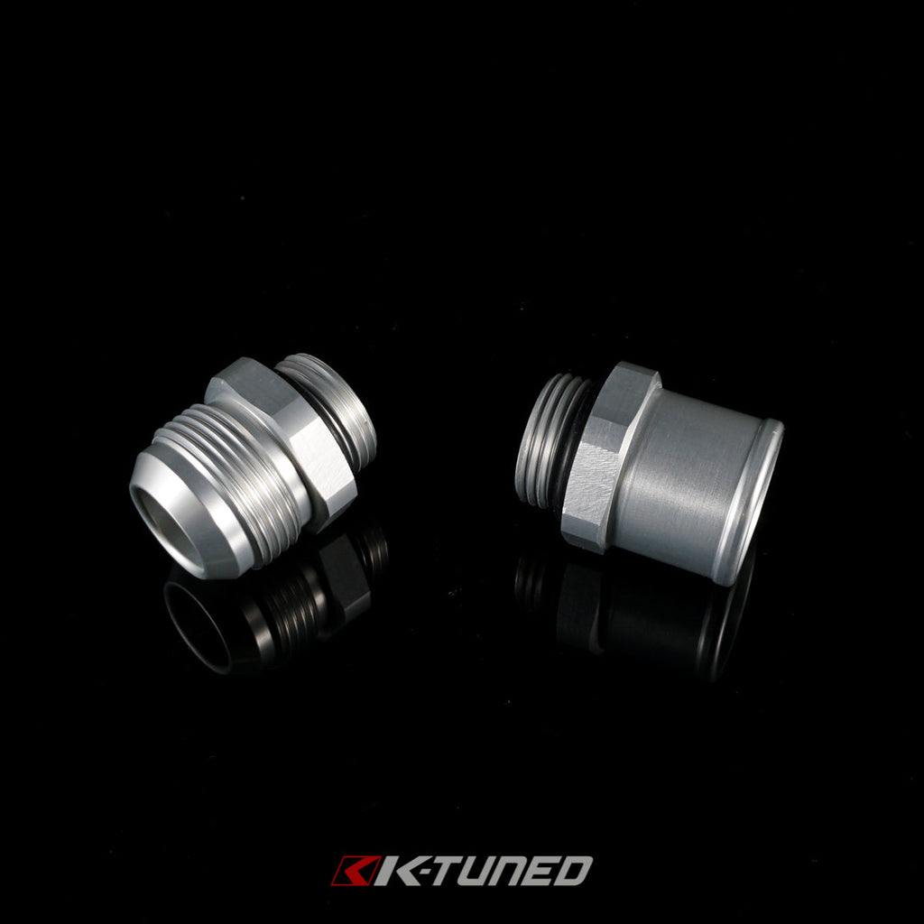 Silver AN to ORB (O-Ring) Fitting