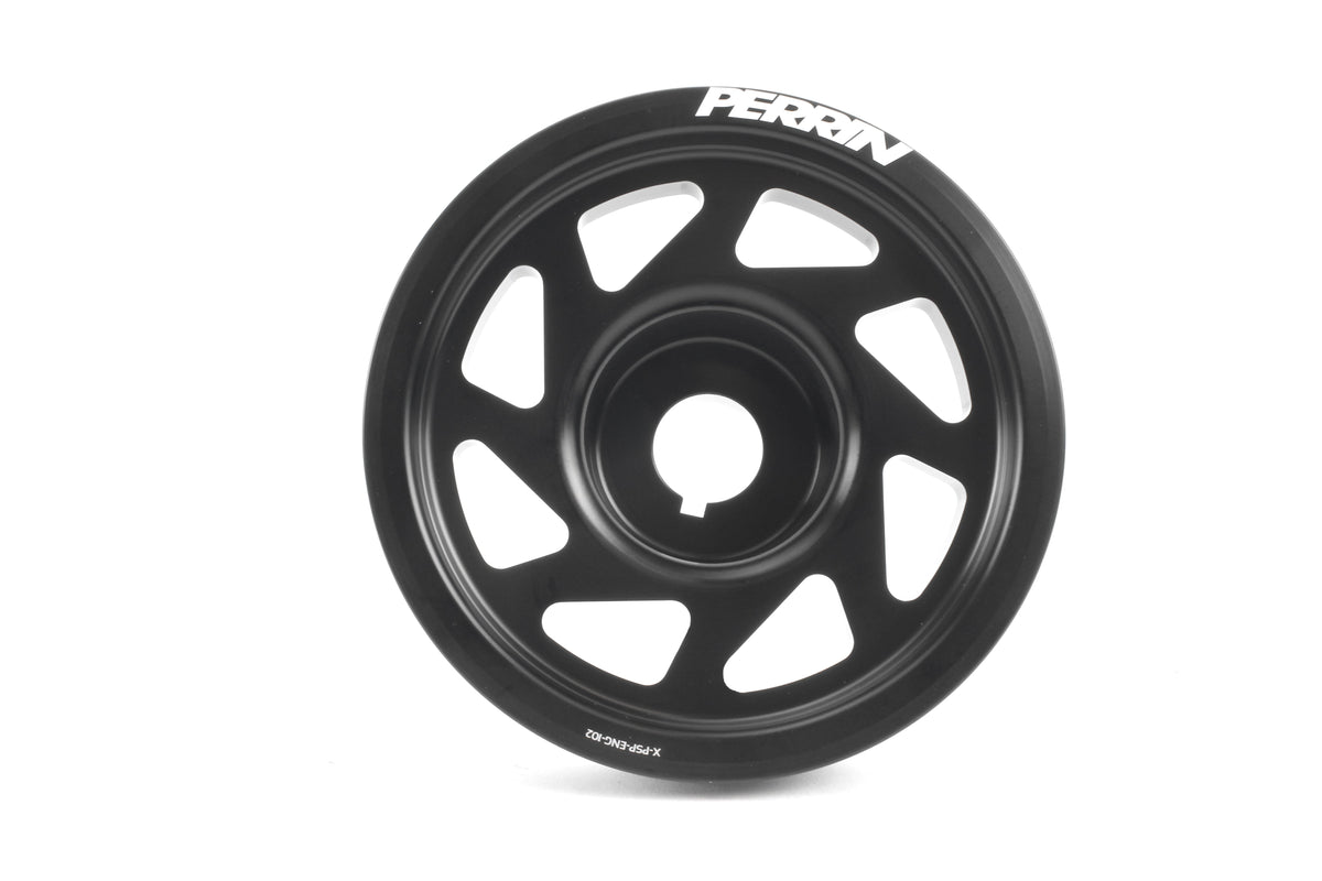 Lightweight Crank Pulley No AC for 2002-2014 WRX, STI, Outback, Forester, Legacy, Impreza