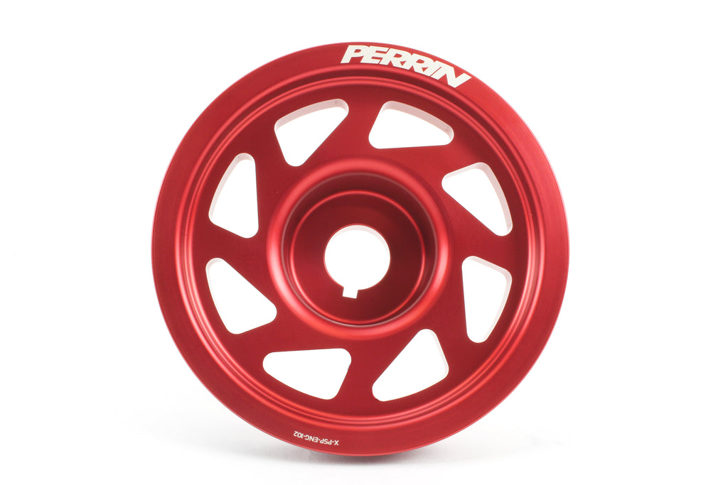 Lightweight Crank Pulley No AC for 2002-2014 WRX, STI, Outback, Forester, Legacy, Impreza
