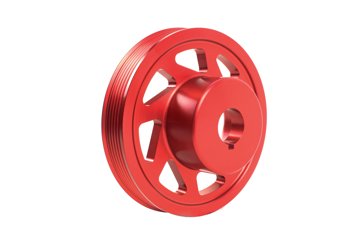 Lightweight Crank Pulley No AC for 2002-2014 WRX, STI, Outback, Forester, Legacy, Impreza