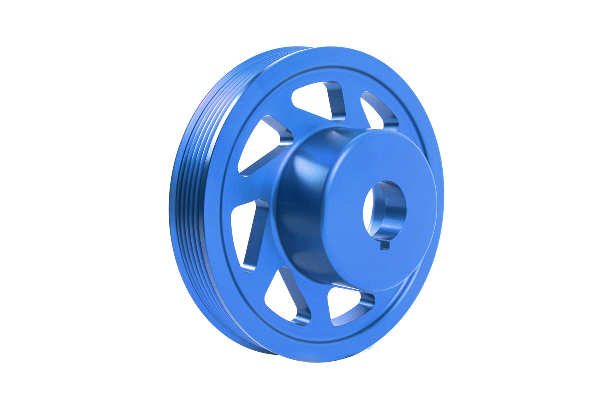 Lightweight Crank Pulley No AC for 2002-2014 WRX, STI, Outback, Forester, Legacy, Impreza